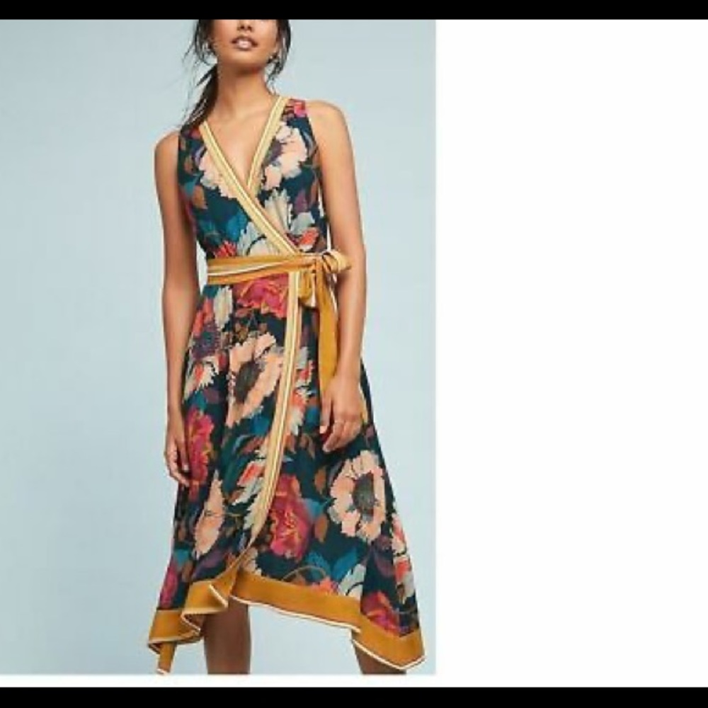 Maeve Botanica Wrap Dress!